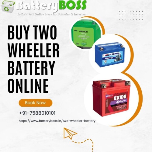 Everyone would require a motorbike or scooter in the present era of quick transportation to get from one point to another. Your two-wheeler's performance will be based on how well its batteries work. Buy Two Wheeler Battery Online with Battery Boss, one of the top battery retailers in the nation, stock batteries made by reputable battery brands.
Website: https://www.batteryboss.in/two-wheeler-battery
